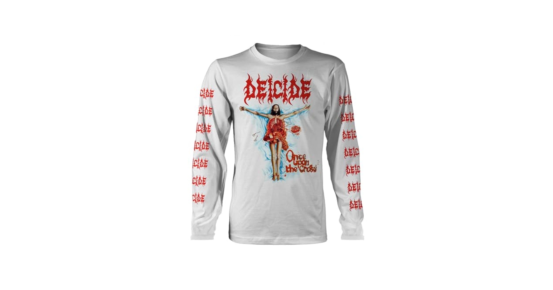 Deicide Once Upon the Cross ディーサイド Deicide T Shirt Once Upon The Cross Band Logo New Official